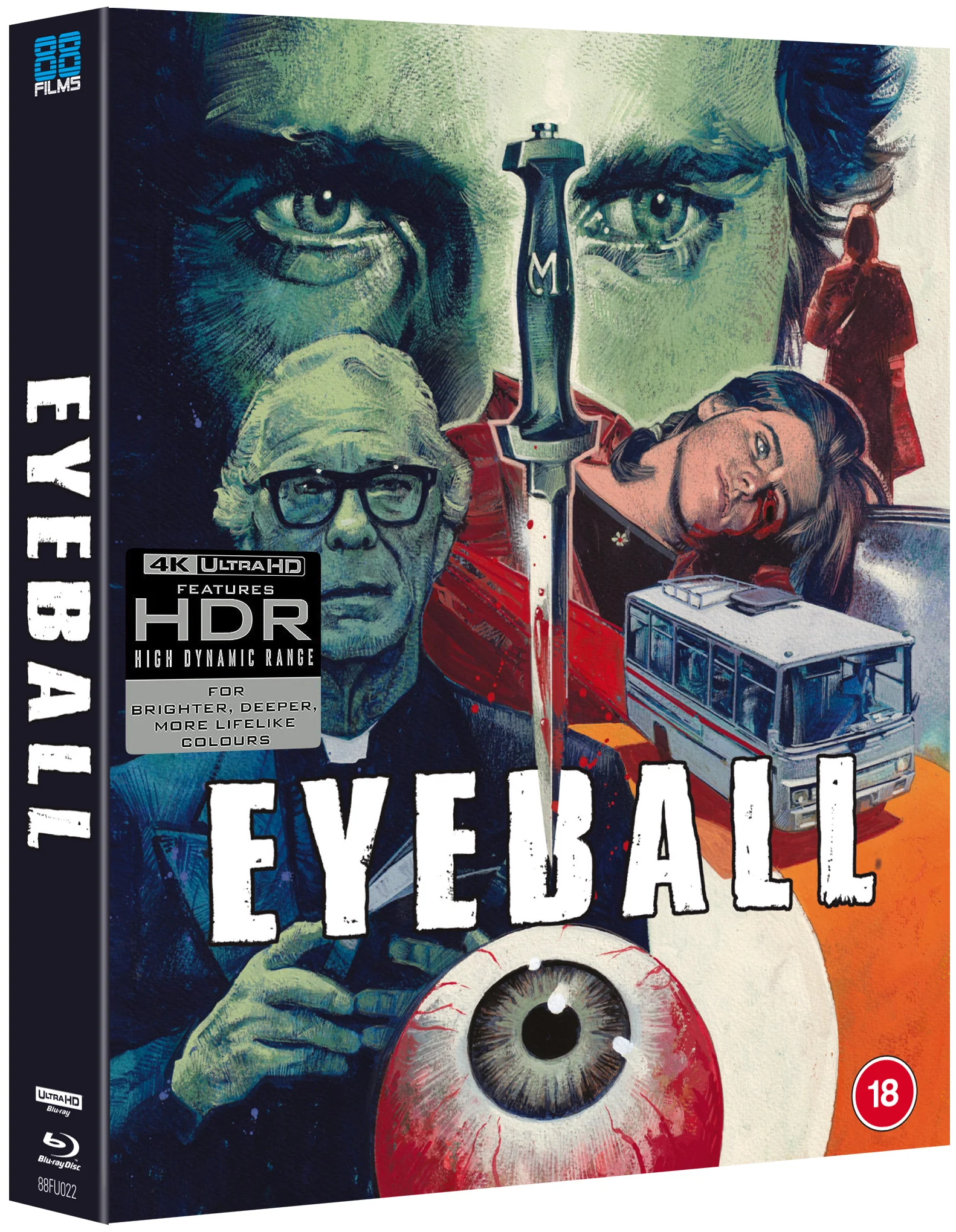 Eyeball - Deluxe Limited Edition Dual Format (UHD + Blu-ray) - Italian Collection 45 - Image 2
