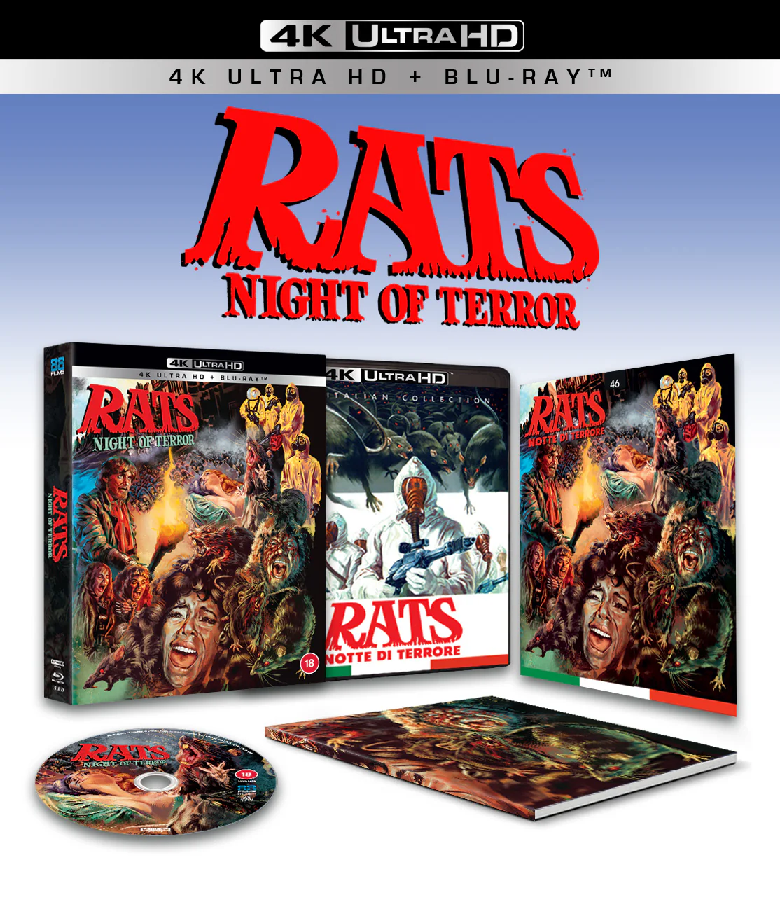 Rats: Night Of Terror - Deluxe Limited Edition [UHD + Blu-ray] - The Italian Collection 46